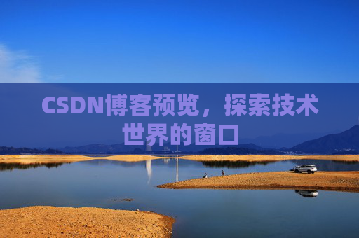 CSDN博客预览，探索技术世界的窗口